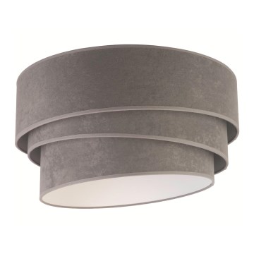 Duolla - Taklampa DEVON 1xE27/40W/230V diameter 45 cm grå