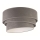 Duolla - Taklampa DEVON 1xE27/40W/230V diameter 45 cm grå