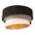 Duolla - Taklampa DEVON 1xE27/40W/230V diameter 45 cm svart/grå/beige