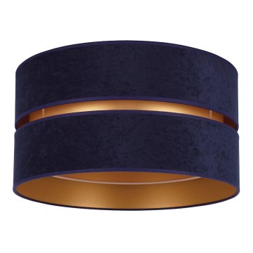 Duolla - Taklampa DUO 1xE27/15W/230V diameter 40 cm blå/guld