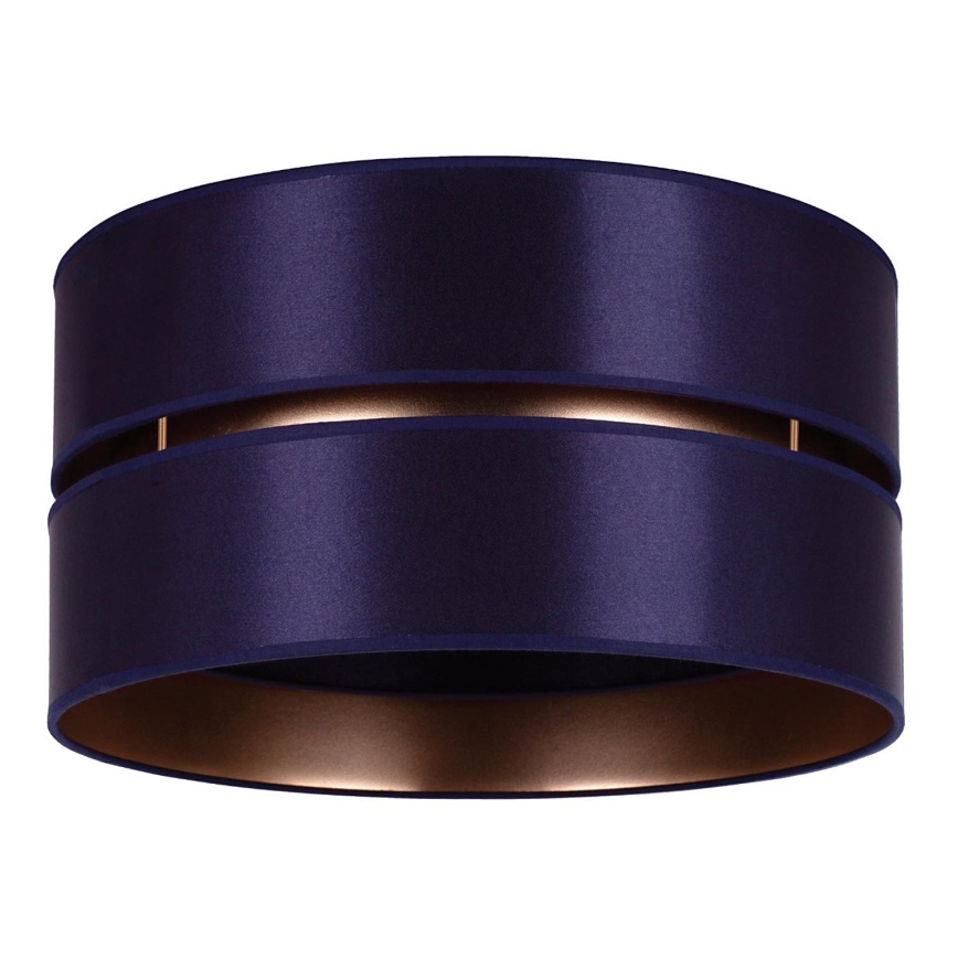 Duolla - Taklampa DUO 1xE27/15W/230V diameter 40 cm blå/guld