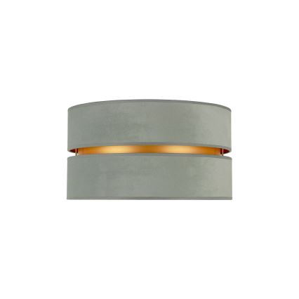 Duolla - Taklampa DUO 1xE27/15W/230V diameter 40 cm Ljusgrön/guld