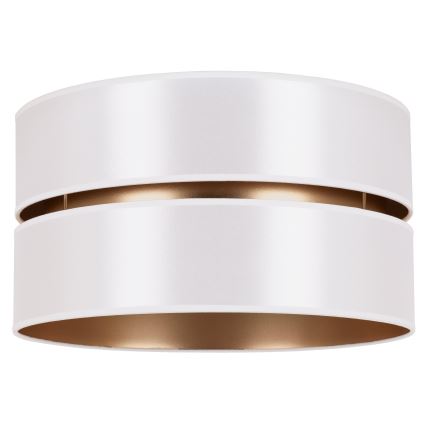 Duolla - Taklampa DUO 1xE27/15W/230V diameter 40 cm vit/guld
