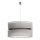 Duolla - Taklampa DUO 1xE27/15W/230V Ø 40 cm grå