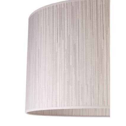 Duolla - Taklampa ESSEX 1xE27/40W/230V diameter 45 cm silver