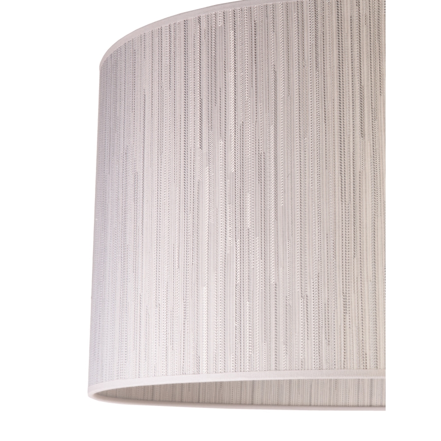 Duolla - Taklampa ESSEX 1xE27/40W/230V diameter 45 cm silver