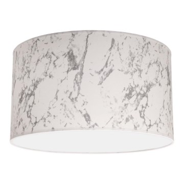 Duolla - Taklampa MARBLE 1xE27/40W/230V diameter 45 cm vit/grå