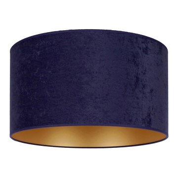 Duolla - Taklampa ROLLER 1xE27/15W/230V diameter 40 cm blå/gyllene