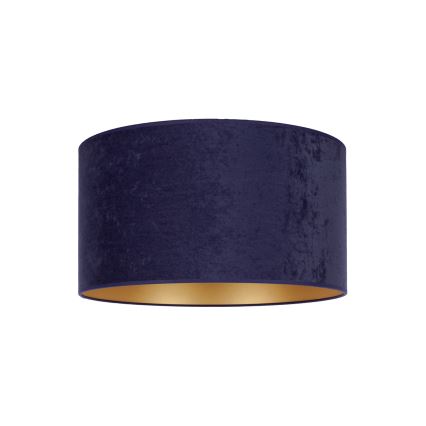 Duolla - Taklampa ROLLER 1xE27/15W/230V diameter 40 cm blå/gyllene
