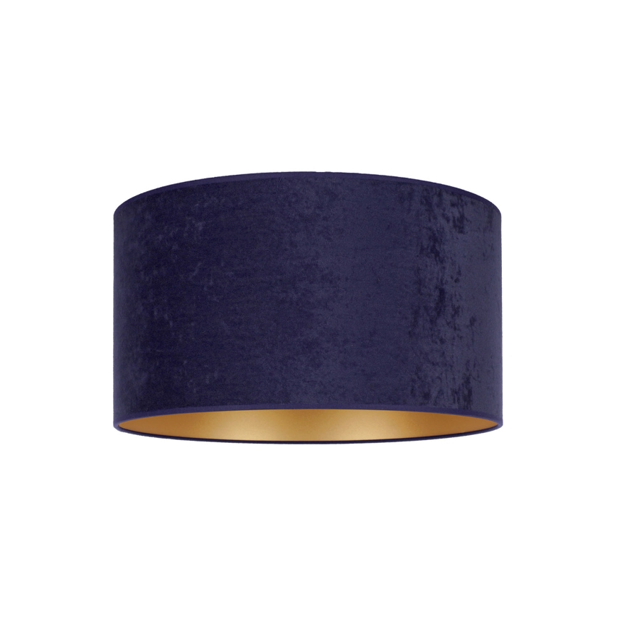 Duolla - Taklampa ROLLER 1xE27/15W/230V diameter 40 cm blå/gyllene