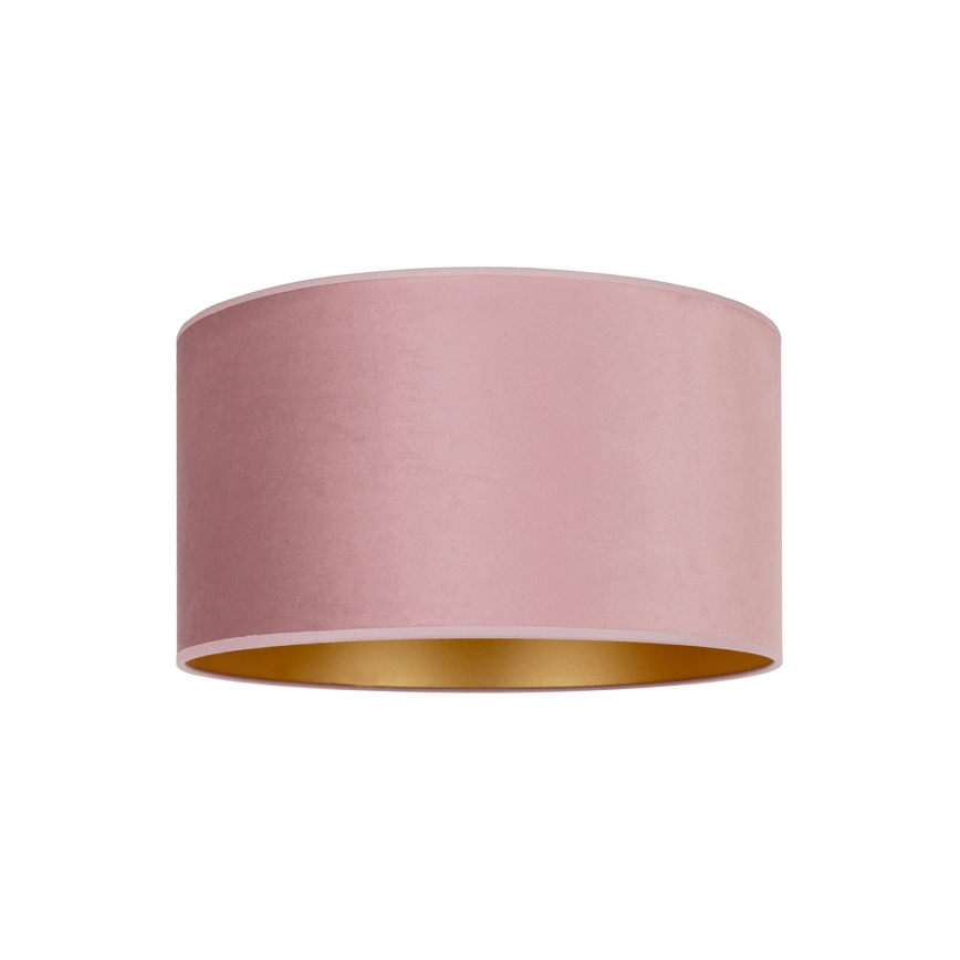 Duolla - Taklampa ROLLER 1xE27/15W/230V diameter 40 cm rosa/gyllene
