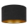 Duolla - Taklampa ROLLER 1xE27/15W/230V diameter 40 cm svart/gyllene
