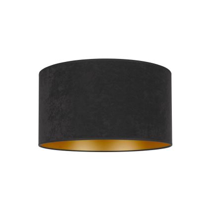 Duolla - Taklampa ROLLER 1xE27/15W/230V diameter 40 cm svart/gyllene