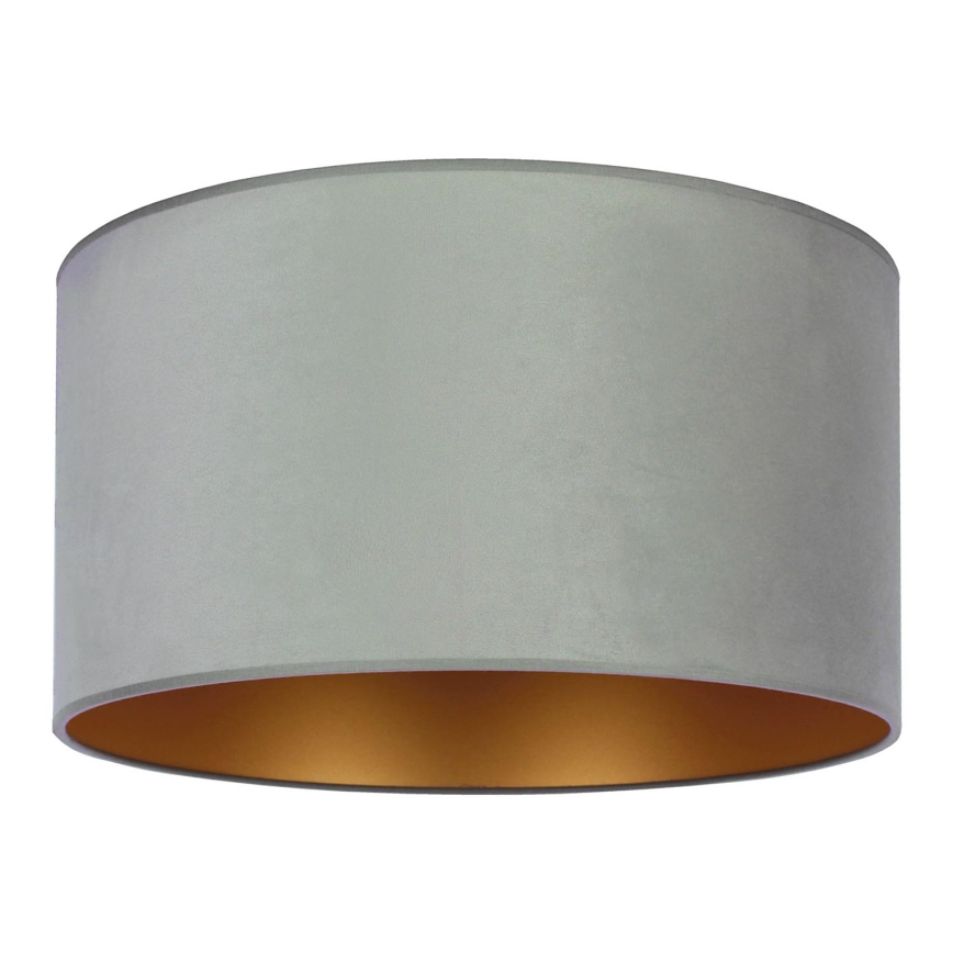 Duolla - Taklampa ROLLER 1xE27/15W/230V diameter 40 cm světle grön/gyllene