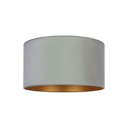 Duolla - Taklampa ROLLER 1xE27/15W/230V diameter 40 cm světle grön/gyllene