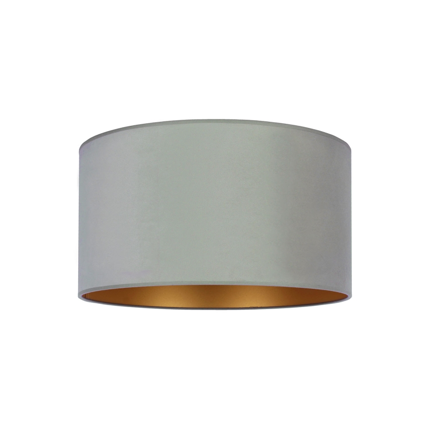 Duolla - Taklampa ROLLER 1xE27/15W/230V diameter 40 cm světle grön/gyllene
