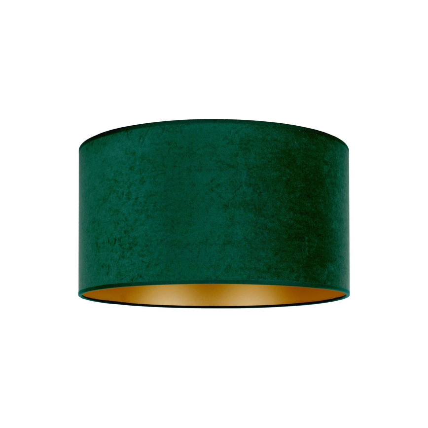 Duolla - Taklampa ROLLER 1xE27/15W/230V diameter 40 cm tmavě grön/gyllene