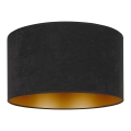 Duolla - Taklampa ROLLER 1xE27/15W/230V Ø 40 cm svart/guld