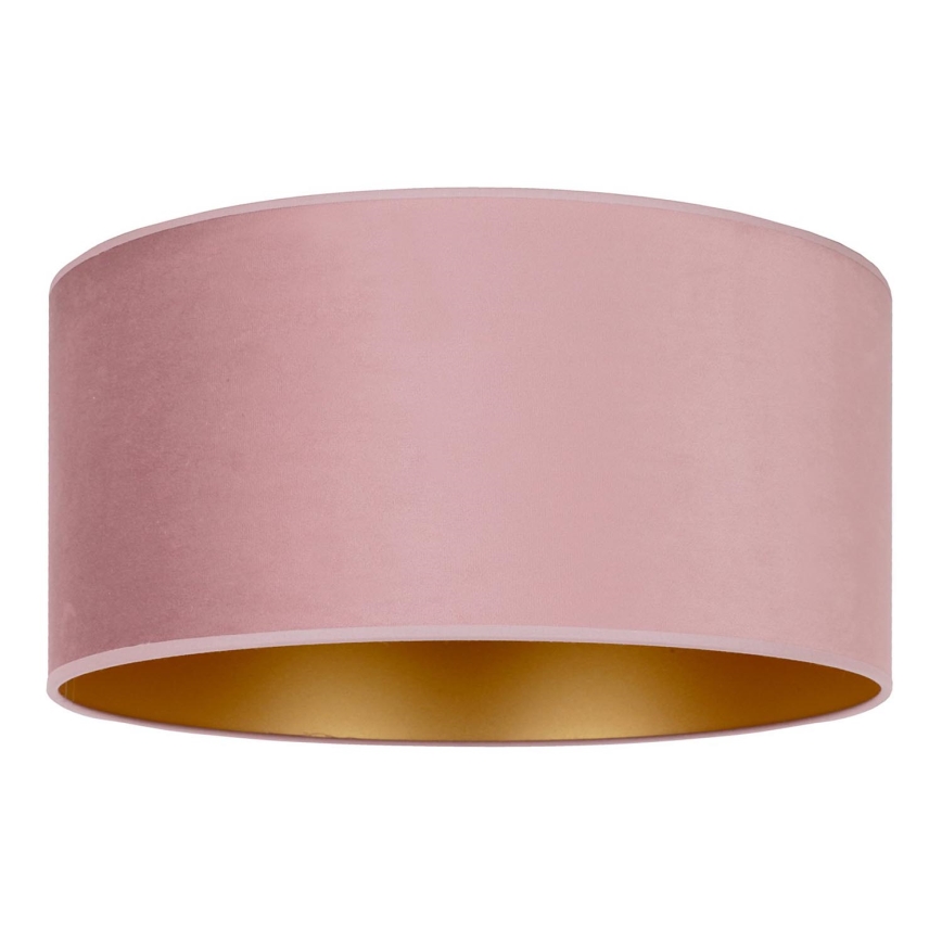 Duolla - Taklampa ROLLER 3xE27/15W/230V diameter 60 cm rosa/gyllene