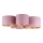 Duolla - Taklampa ROLLER PENTO 5xE27/60W/230V rosa