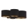 Duolla - Taklampa ROLLER PENTO 5xE27/60W/230V svart/guld