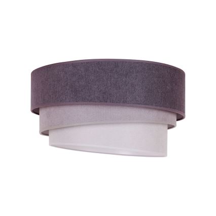 Duolla - Taklampa TRIO 1xE27/15W/230V diameter 45 cm antracit/grå/vit