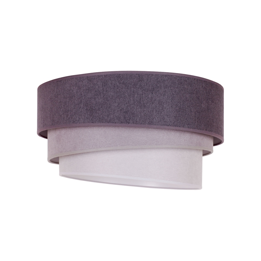 Duolla - Taklampa TRIO 1xE27/15W/230V diameter 45 cm antracit/grå/vit