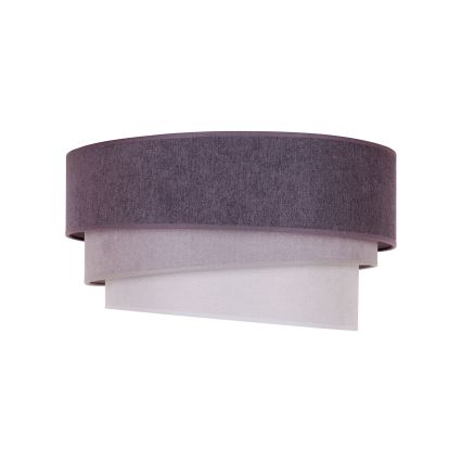 Duolla - Taklampa TRIO 1xE27/15W/230V diameter 45 cm antracit/grå/vit