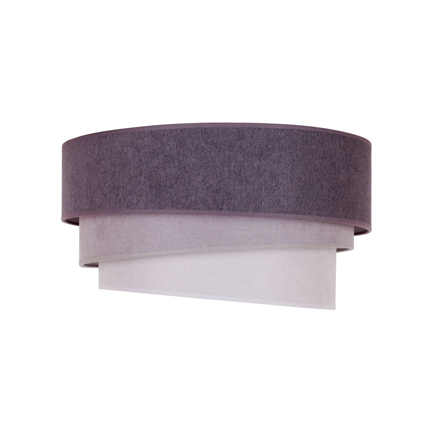 Duolla - Taklampa TRIO 1xE27/15W/230V diameter 45 cm antracit/grå/vit