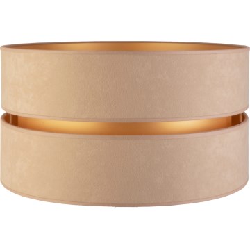 Duolla - Universal lampskärm DUO E27 diameter 40 cm beige/guld