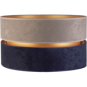Duolla - Universal lampskärm DUO E27 diameter 40 cm grå/blå/guld
