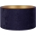 Duolla - Universal lampskärm VELVET E27 diameter 35 cm blå/guld