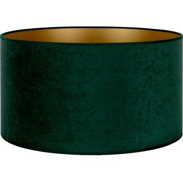 Duolla - Universal lampskärm VELVET E27 diameter 35 cm grön/guld