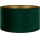 Duolla - Universal lampskärm VELVET E27 diameter 35 cm grön/guld