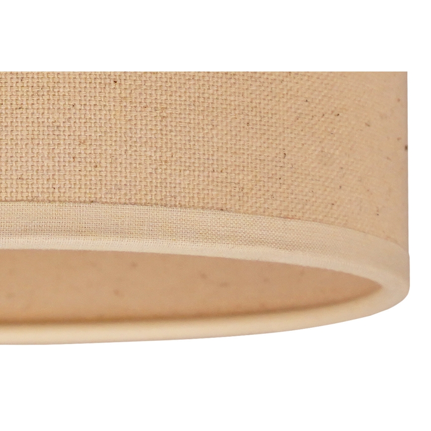 Duolla - Universell lampskärm ROLLER E27 diameter 13 cm beige