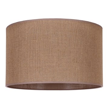 Duolla - Universell lampskärm ROLLER E27 diameter 50 cm brun