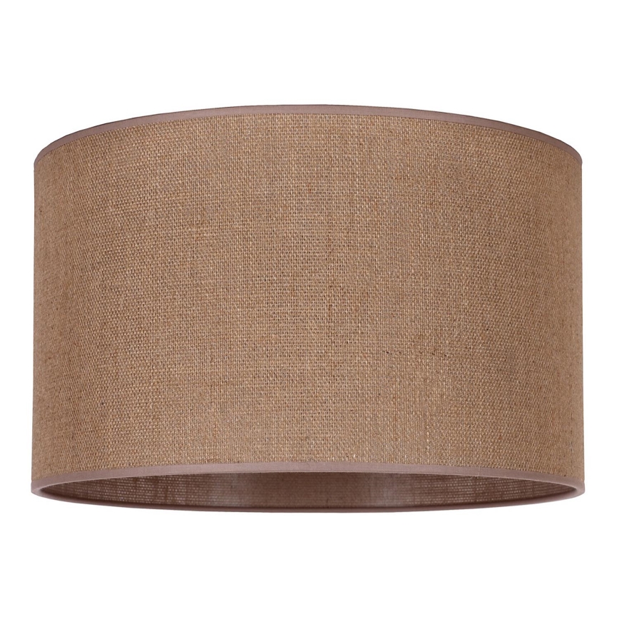 Duolla - Universell lampskärm ROLLER E27 diameter 50 cm brun