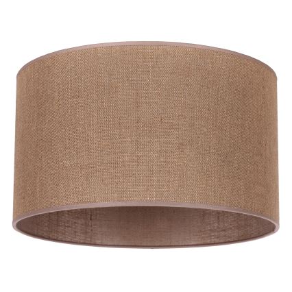 Duolla - Universell lampskärm ROLLER E27 diameter 50 cm brun