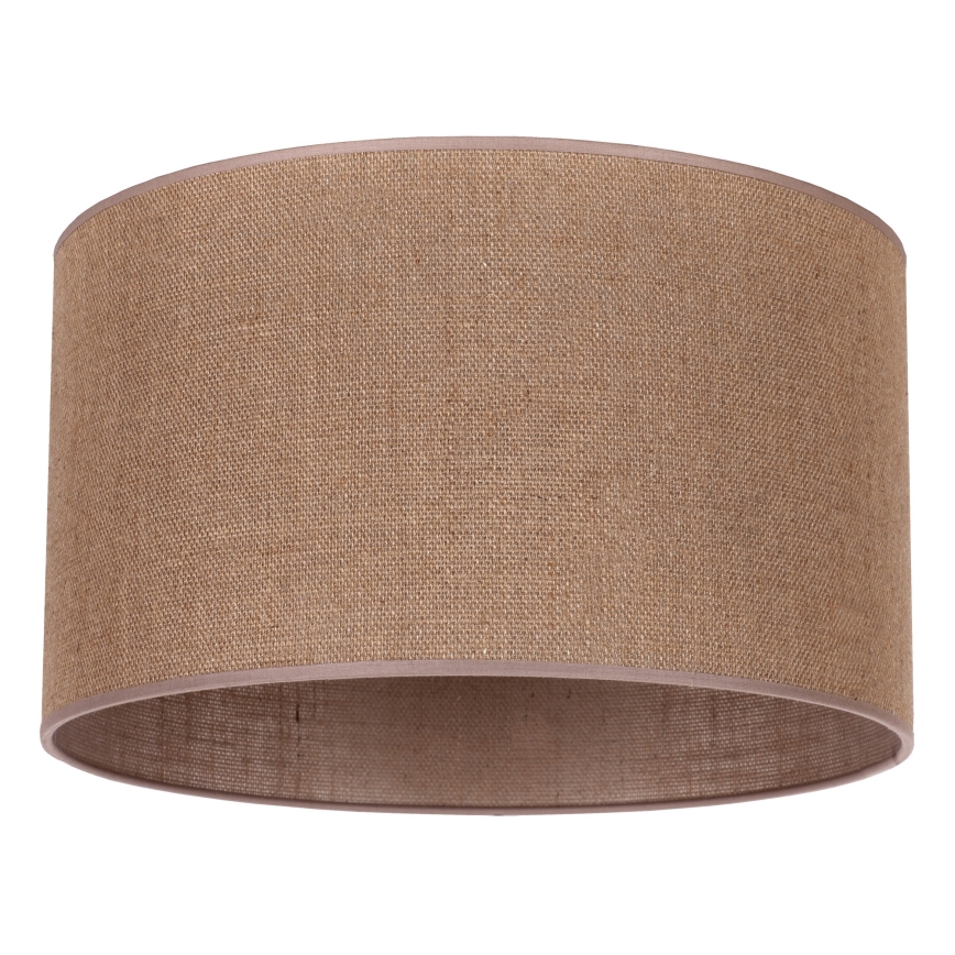 Duolla - Universell lampskärm ROLLER E27 diameter 50 cm brun