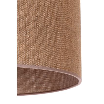 Duolla - Universell lampskärm ROLLER E27 diameter 50 cm brun