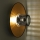 Duolla - Vägglampa TOKYO RATTAN 1xE27/15W/230V diameter 50 cm guld/svart