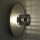 Duolla - Vägglampa TOKYO RATTAN 1xE27/15W/230V diameter 50 cm silver/svart