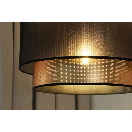 Duolla - Ytmonterad ljuskrona COPPER SHINY 1xE27/15W/230V diameter 45 cm brun/koppar