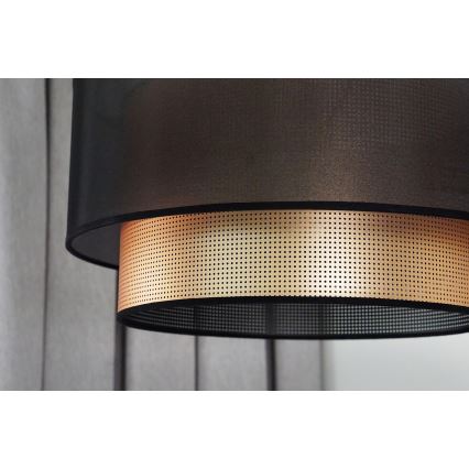 Duolla - Ytmonterad ljuskrona COPPER SHINY 1xE27/15W/230V diameter 45 cm brun/koppar