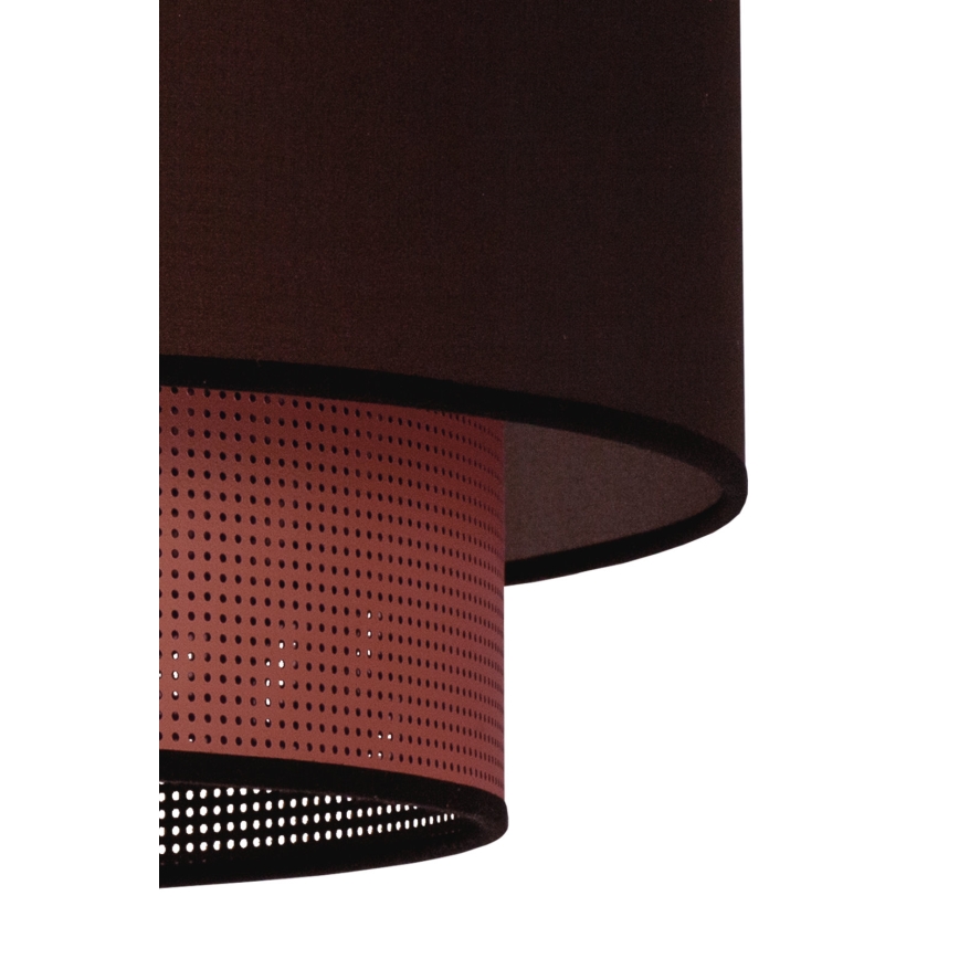 Duolla - Ytmonterad ljuskrona COPPER SHINY 1xE27/15W/230V diameter 45 cm brun/koppar
