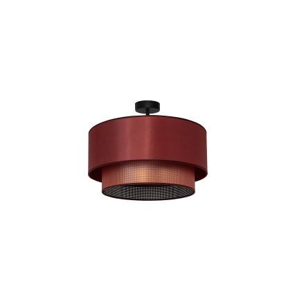 Duolla - Ytmonterad ljuskrona COPPER SHINY 1xE27/15W/230V diameter 45 cm koppar