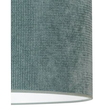 Duolla - Ytmonterad ljuskrona CORDUROY 1xE27/15W/230V diameter 40 cm ljusblå