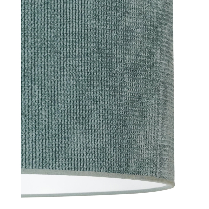 Duolla - Ytmonterad ljuskrona CORDUROY 1xE27/15W/230V diameter 40 cm ljusblå