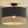 Duolla - Ytmonterad ljuskrona DOUBLE 1xE27/15W/230V diameter 40 cm grå