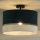 Duolla - Ytmonterad ljuskrona DOUBLE 1xE27/15W/230V diameter 40 cm grön/grå